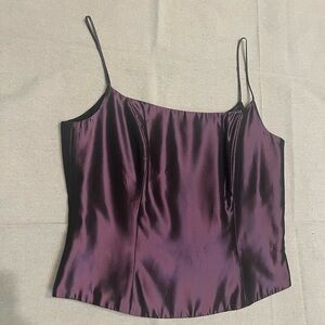 Ann Taylor Loft Plum Top